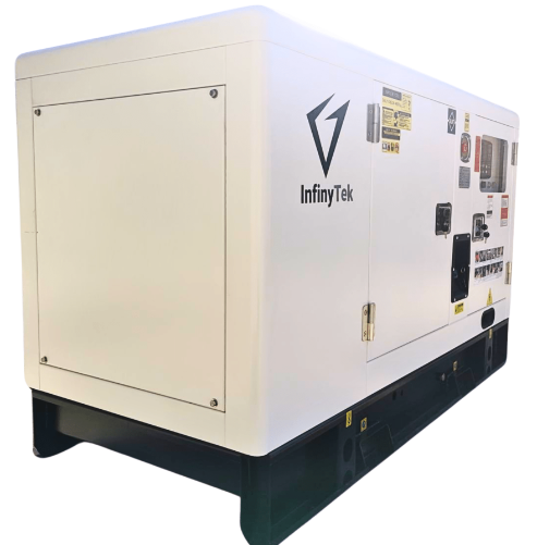 Generador Electrico A Diesel Encabinado Infinytek 35,000 Watt - Imagen 3