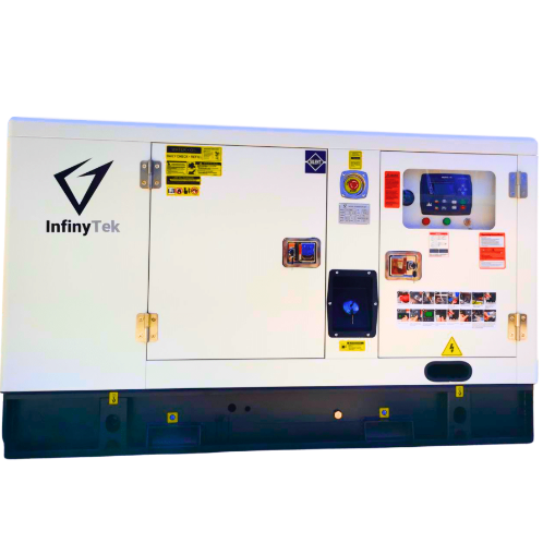 Generador Electrico A Diesel Encabinado Infinytek 35,000 Watt - Imagen 4