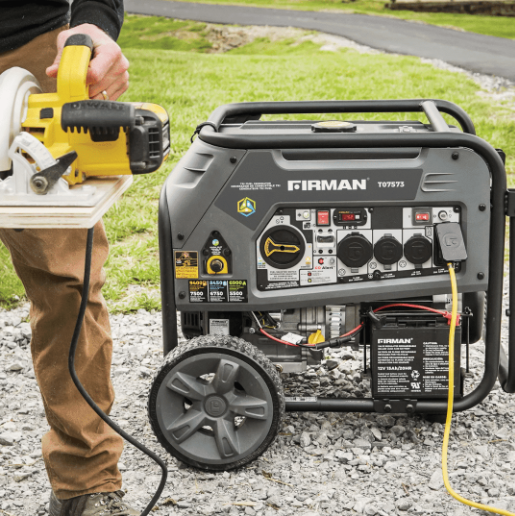 Generador Electrico A Gasolina Americano Firman 9400w (9.4kw) (gasolina, Gas ó Propano) (8 Galones – 30 Litros) (tri Fuel) (hasta 12 Horas) (alerta Inteligente De Co2) (incluye Aceite 30w10) (incluye Cobertor Impermeable) 120 – 240v – T07573 – (nuevo) (3 AÑos De Garantia Con La Marca) - Imagen 2