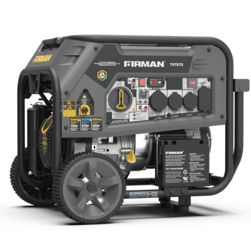 Generador Electrico A Gasolina Americano Firman 9400w (9.4kw) (gasolina, Gas ó Propano) (8 Galones – 30 Litros) (tri Fuel) (hasta 12 Horas) (alerta Inteligente De Co2) (incluye Aceite 30w10) (incluye Cobertor Impermeable) 120 – 240v – T07573 – (nuevo) (3 AÑos De Garantia Con La Marca)