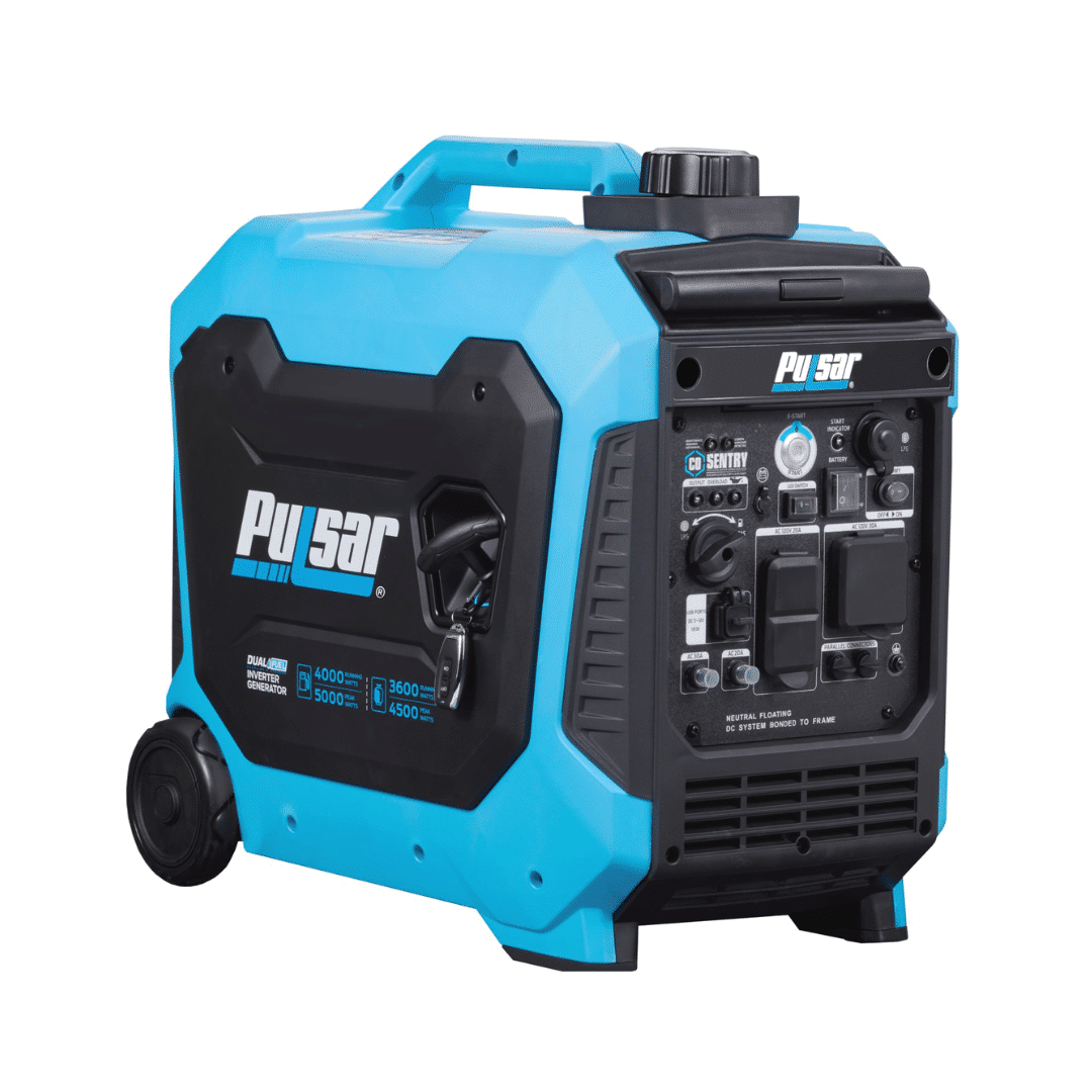 Generador Electrico A Gasolina Americano Pulsar 5000 Watt (5.0kw) Dual Fuel (gasolina Y Propano) (inverter) (silencioso 65db) (con Control Remoto) Y Sensor Co Sentry – Pg5000bisrco - Imagen 2