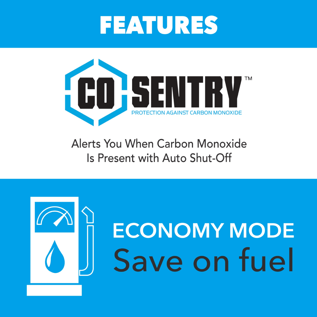 Generador Electrico A Gasolina Americano Pulsar 5000 Watt (5.0kw) Dual Fuel (gasolina Y Propano) (inverter) (silencioso 65db) (con Control Remoto) Y Sensor Co Sentry – Pg5000bisrco - Imagen 9