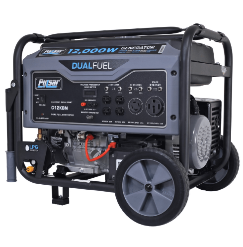 Generador Electrico A Gasolina Americano Pulsar 12,000w (12kw) Dual Fuel (gasolina Y Propano) (epa Certification) (electric Start) (voltage Output (v) 12-120-240) (amperage Output (a) 20-30-50) (10w30) (457 Cc Engine) – G12kbn – 814726024598 - Imagen 2