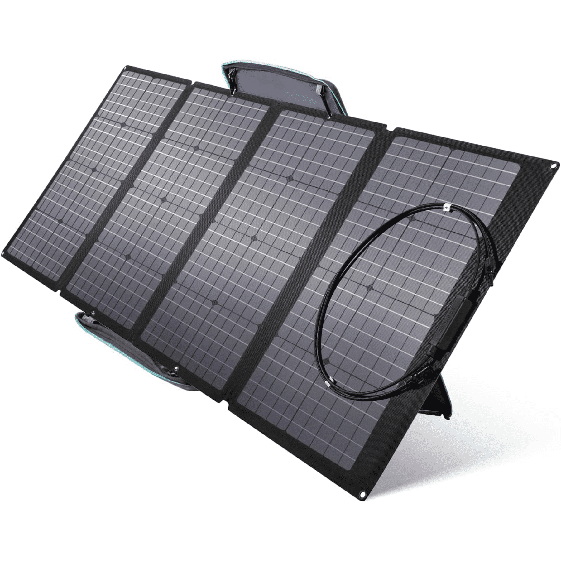 Panel Solar Ecoflow 160w Portable Solar Panel (21.4v(max) 9.6a(max)) (portátil Plegable) (Ángulos De Soporte Ajustables)(ip67 Resistente Al Agua/a Prueba De Polvo) (22% De Eficiencia De Transferencia Solar) (tipo De Célula: Silicio Monocristalino) – 5006401005 – Efsolar160w